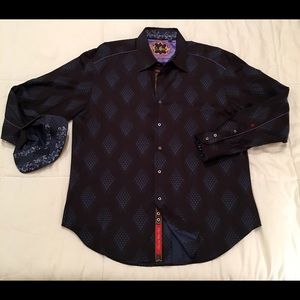 Robert Graham Embroidered button Down Shirt